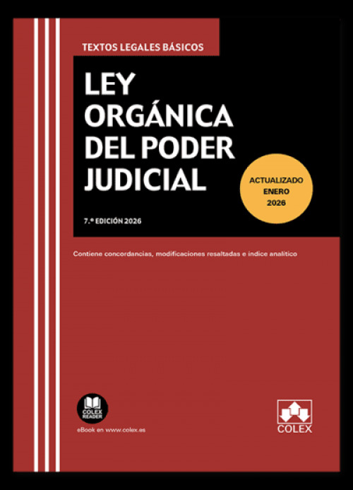 [9791370115937] Ley Orgánica del Poder Judicial