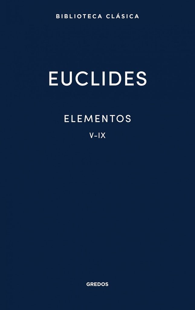 [9791387896232] Elementos V-IX