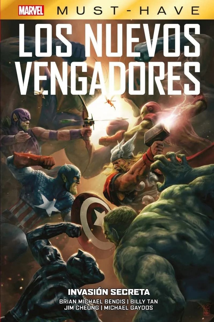 [9788411501200] Marvel Must-have los Nuevos Vengadores 9 Invasion Secreta