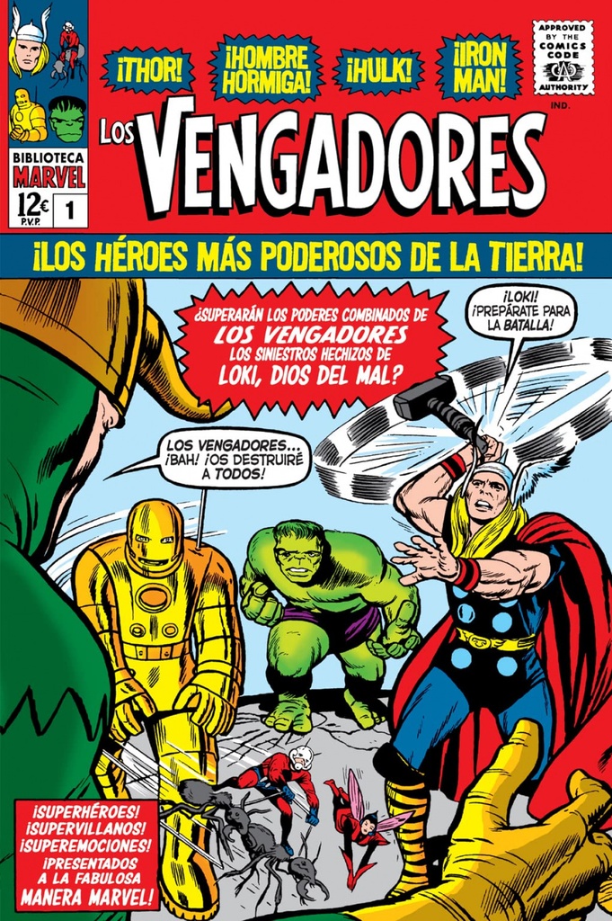 [9788411503310] Biblioteca Marvel 12 los Vengadores 01