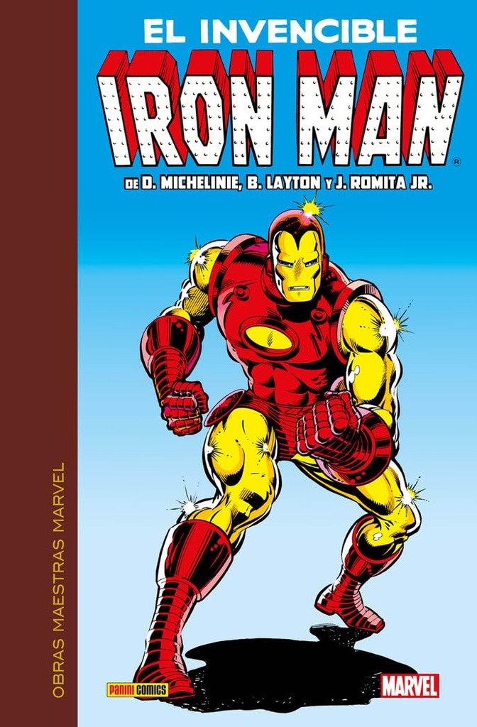 [9788411504140] Obras maestras marvel. el invencible iron man de michelinie, romita jr. y layton