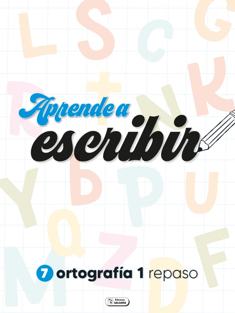 [9788411512206] Ortografia 1: Aprende a Escribir