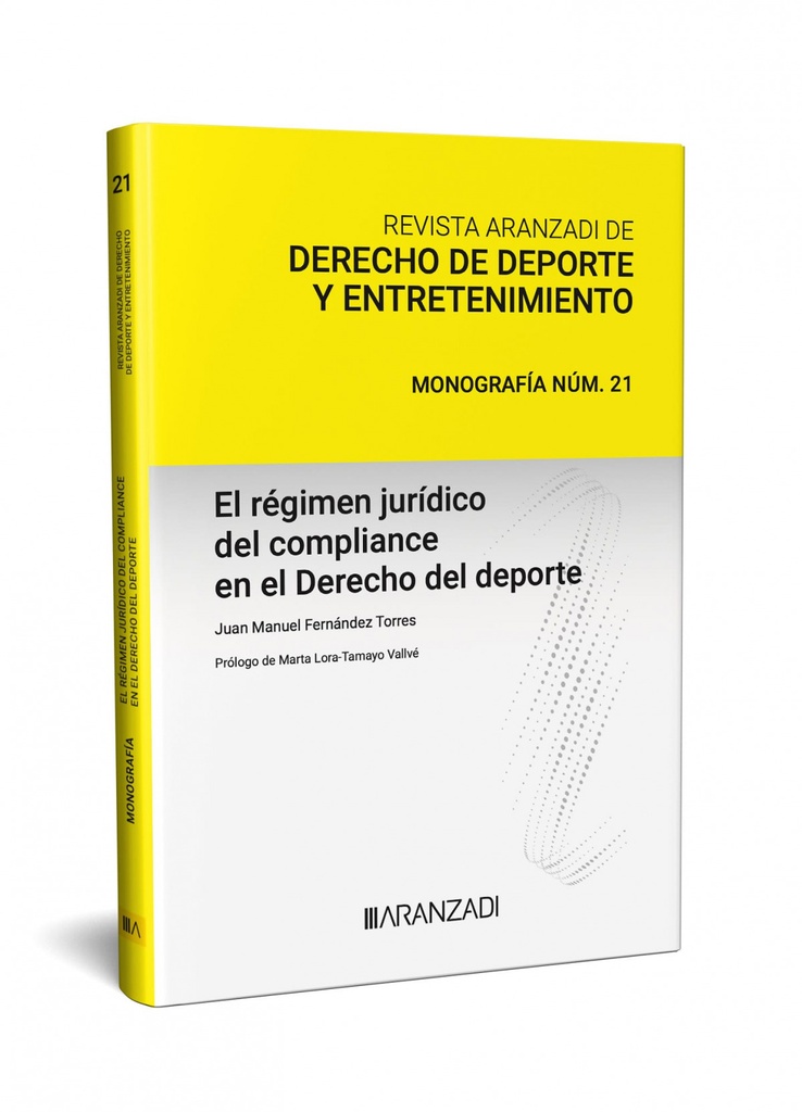 [9788411625524] Regimen Juridico del Compliance en el Derecho del Deporte [monografia