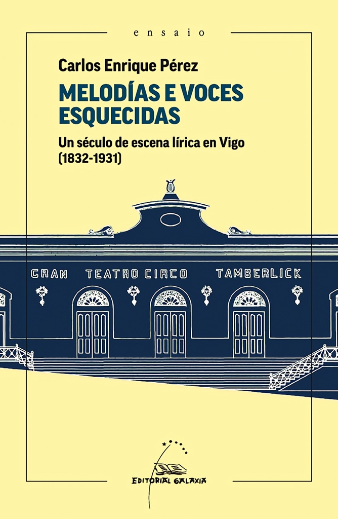 [9788411761505] Melodías e voces esquecidas. Un século de escena lírica en Vigo (1831-1931)