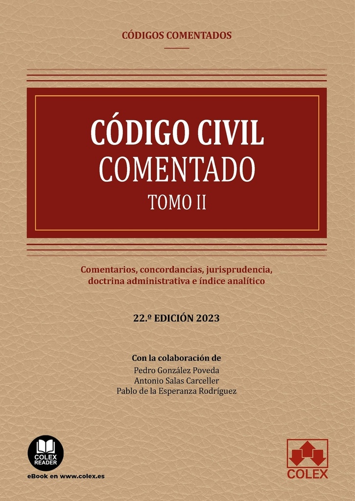 [9788411940443] Código Civil - Código comentado
