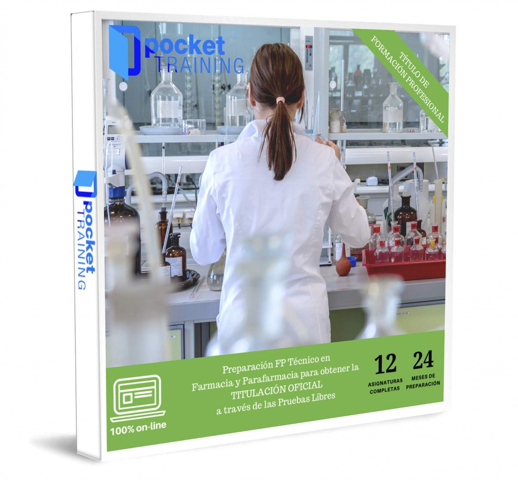 [9788412046922] Curso Preparatorio para las Pruebas Libres de Fp de Técnico en Farmacia y Parafa