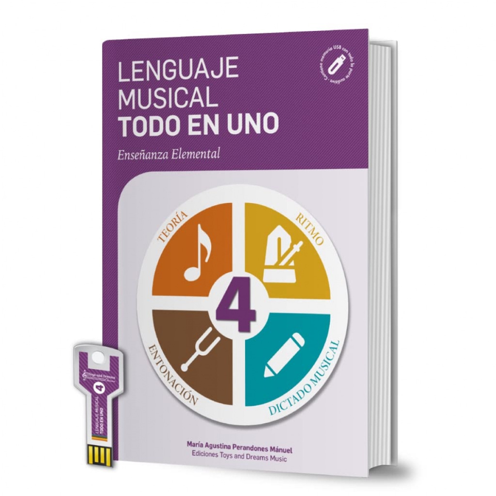 [9788412171570] Lenguaje Musical Todo en Uno 4º Nivel