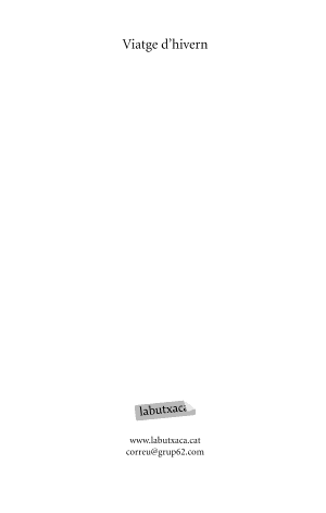 [9788496863538] Viatge d'hivern