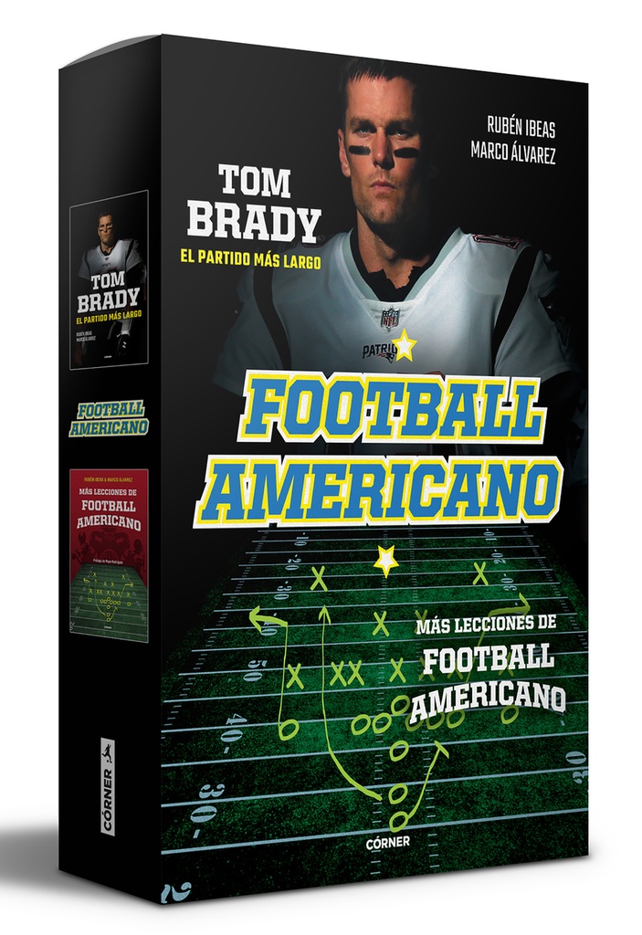 [9788412511079] Estuche Football Americano (Más lecciones de football americano / Tom Brady. El