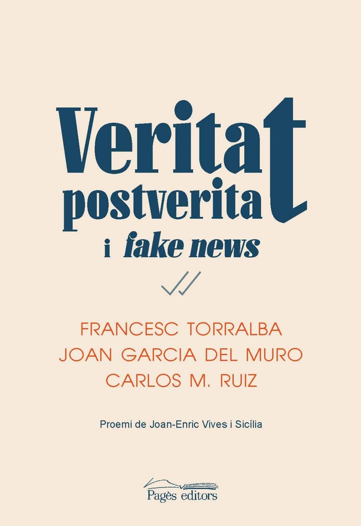 [9788413032016] Veritat, Postveritat I Fake News