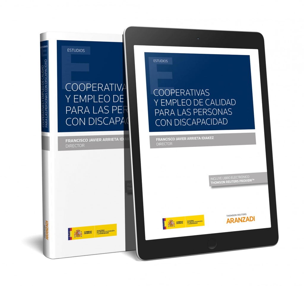 [9788413087627] Cooperativas y empleo de calidad para las personas con discapacidad (Papel + e-b