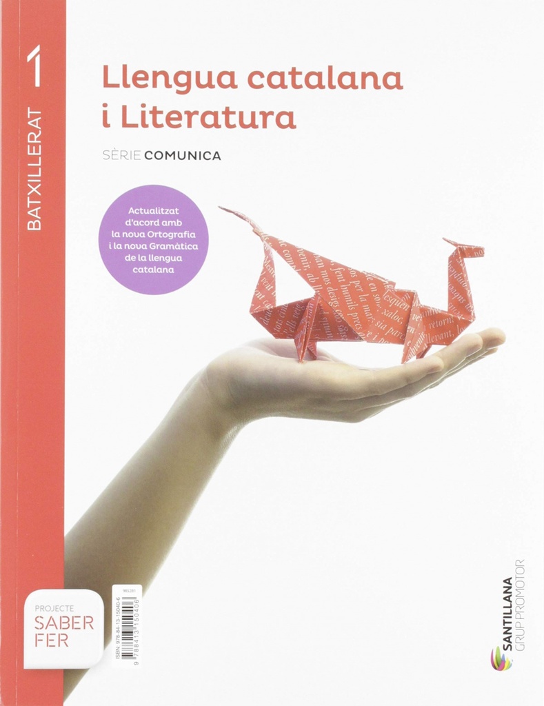 [9788413150406] Llengua I Literatura Catalá. Comunica. Saber Fer Amb Tu 2019