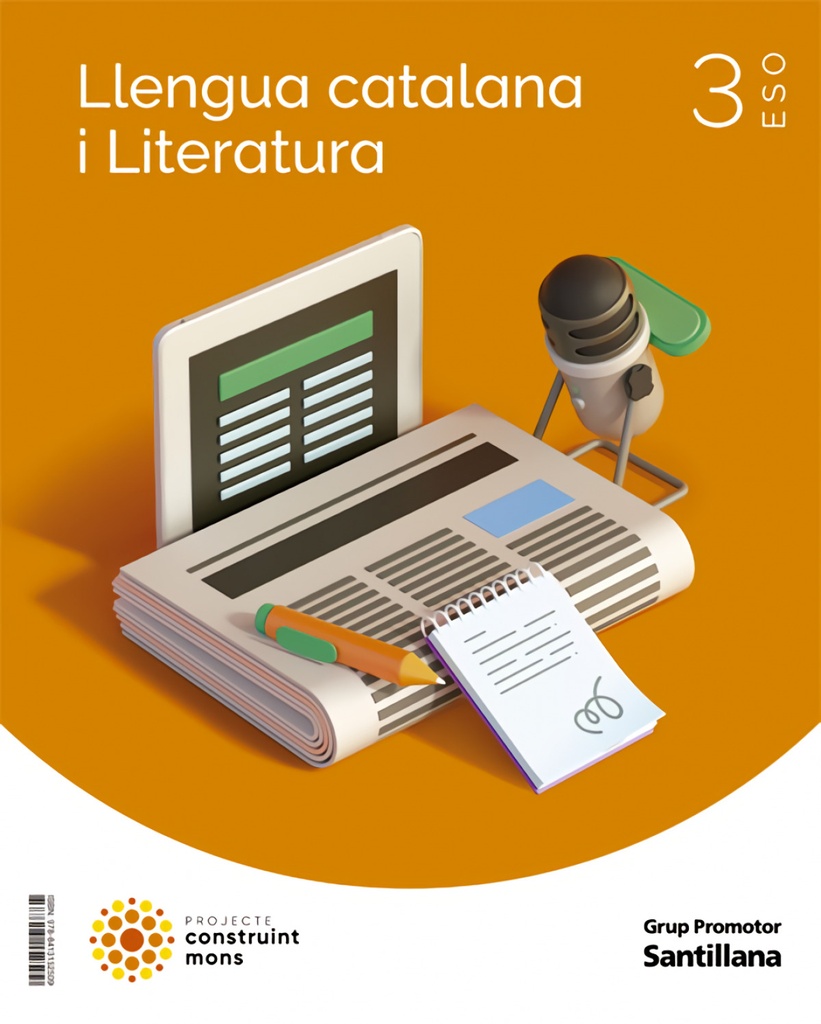 [9788413152509] 3ESO LLENGUA Y LITERATURA CM CATAL ED22