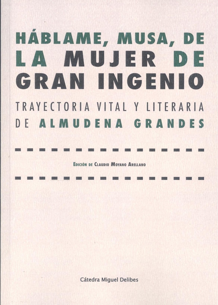 [9788413202457] Háblame, Musa, de la Mujer de Gran Ingenio