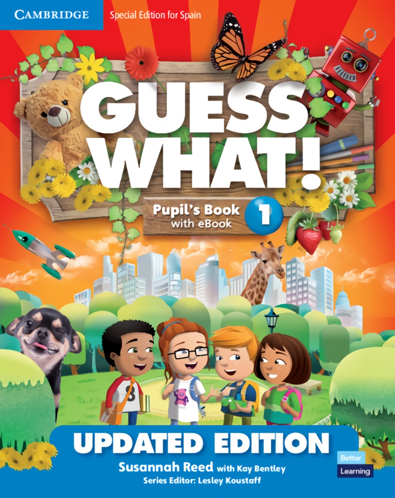 [9788413220062] Guess What!Special edition for Spain Updated Level 1 Pupil's Book with Enhanced