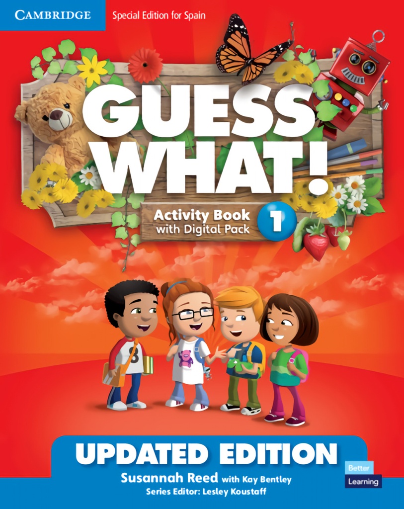 [9788413220857] Guess What!Special edition for Spain Updated Level 1 Activity Book with Digital