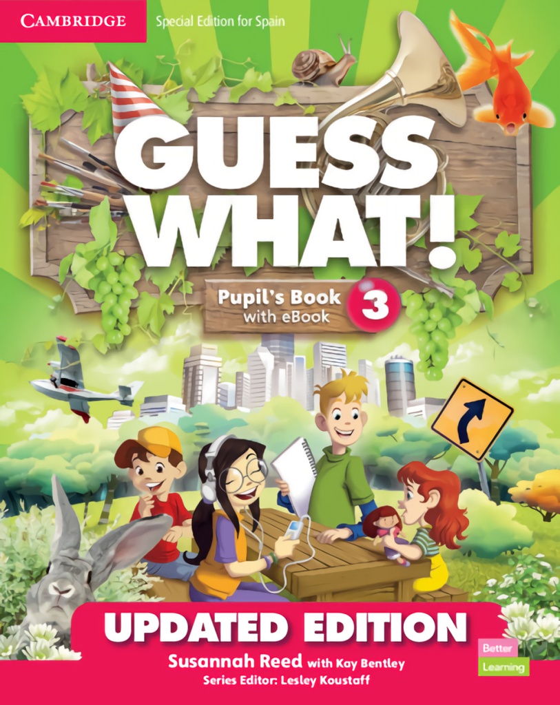 [9788413221175] Guess What!Special edition for Spain Updated Level 3 Pupil's Book with Enhanced