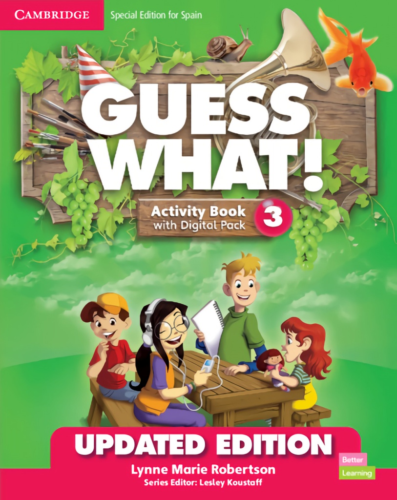 [9788413221212] Guess What!Special edition for Spain Updated Level 3 Activity Book with Digital