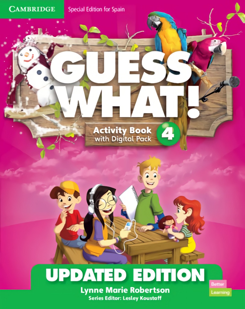 [9788413221229] Guess What! Level 4 Activity Book with Digital Pack and Home Booklet Special Edi