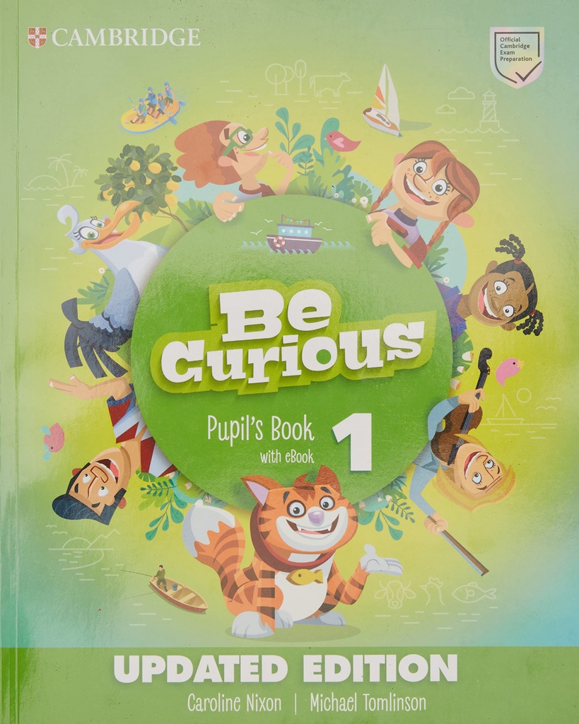 [9788413221526] Be Curious Updated Level 1 Pupil's Book with eBook Pupil`s Book with eBook Updat