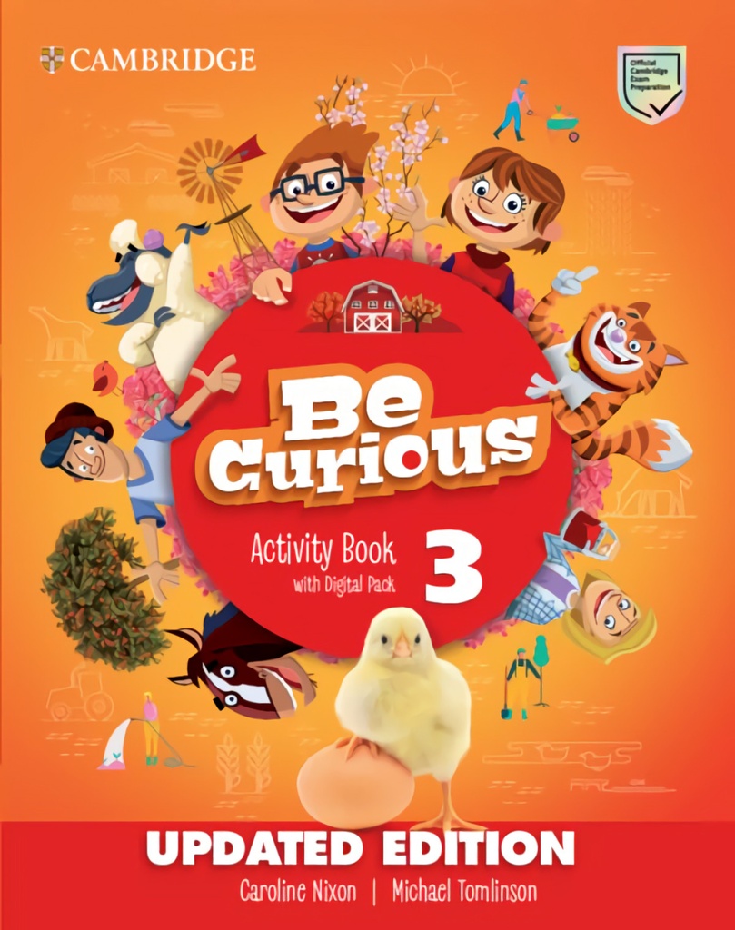 [9788413221861] Be Curious Updated Level 3 Activity Book with Home Booklet and Digital Pack Upda