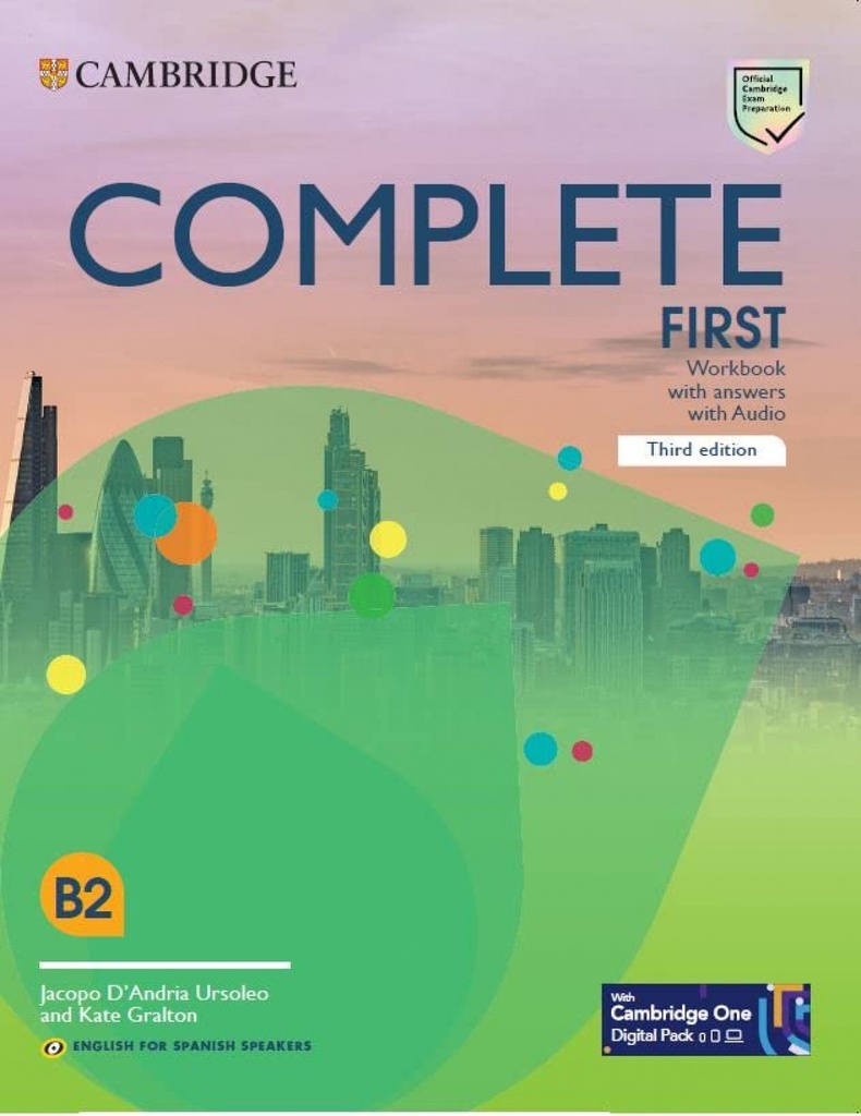 [9788413224787] COMPLETE FIRST WORKBOOK WITH ANSWERS WITH AUDIO EN