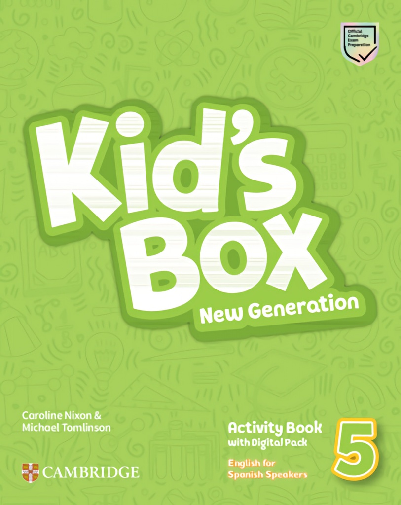 Kid's Box New Generation English for Spanish Speakers Level 5 Activity Book with