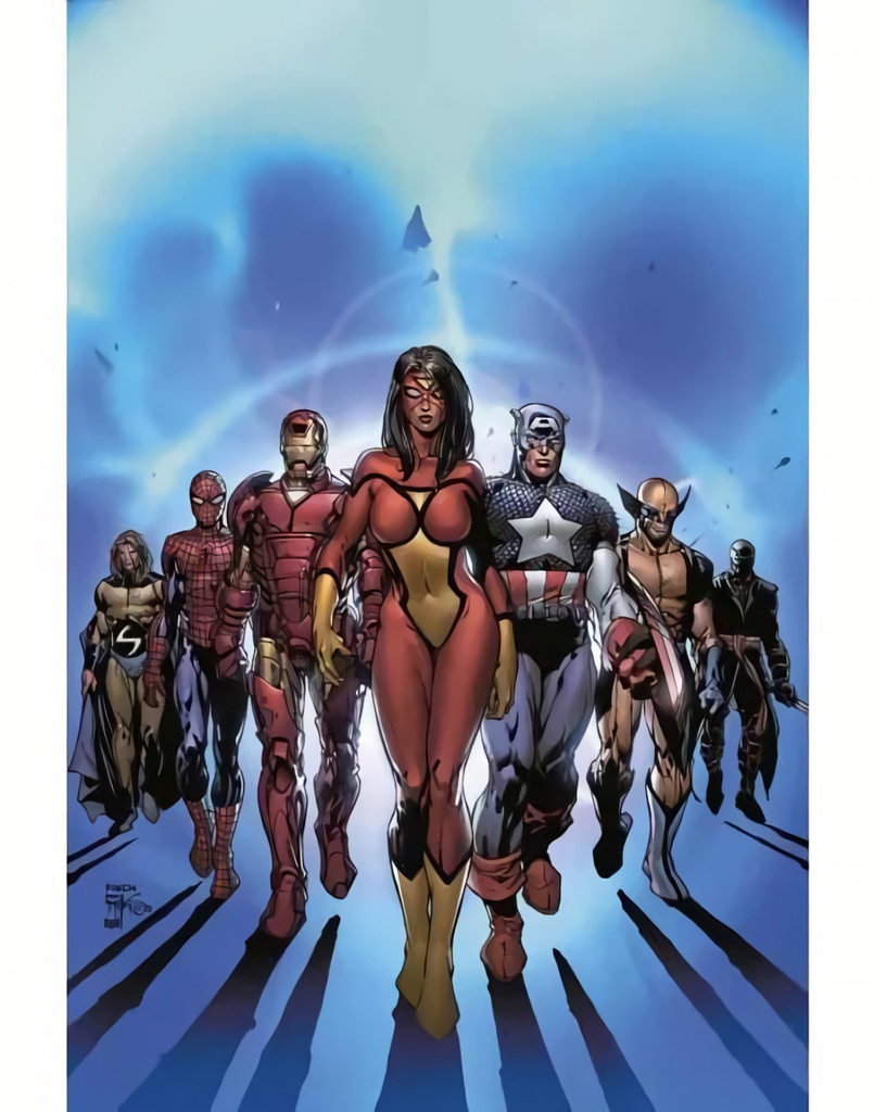 [9788413349527] Marvel omnibus. los nuevos vengadores de brian michael bendis 1. desunidos y reu