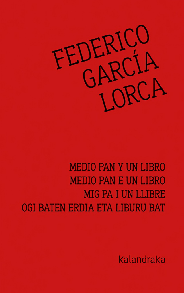 [9788413430003] Medio pan y un libro