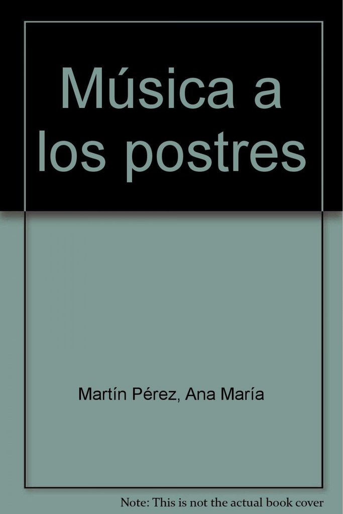 [9788423675593] Música a los postres