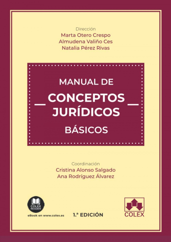 [9788413591995] Manual de conceptos jurídicos básicos