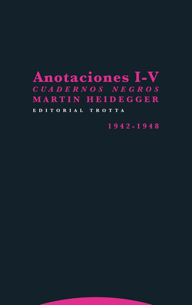 [9788413640686] Anotaciones I-v