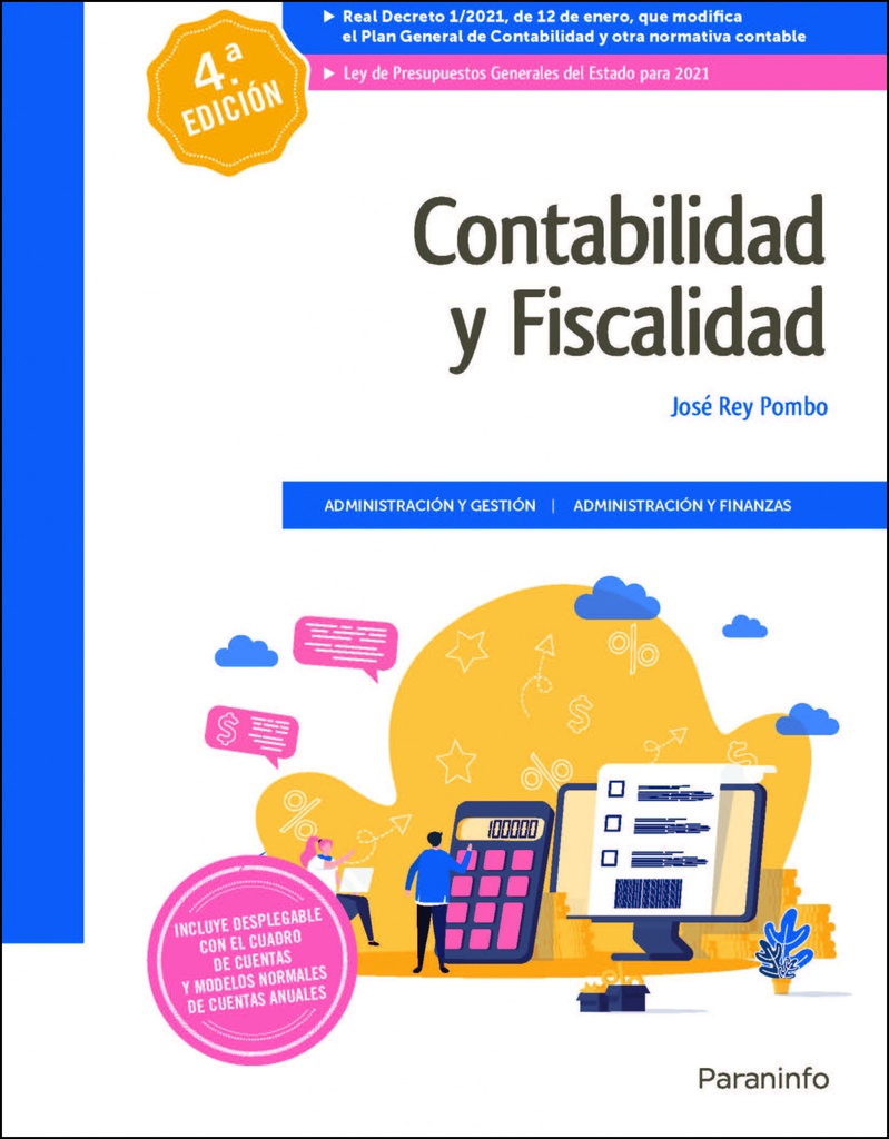 [9788413661278] Contabilidad y fiscalidad 4.ª edición 2021