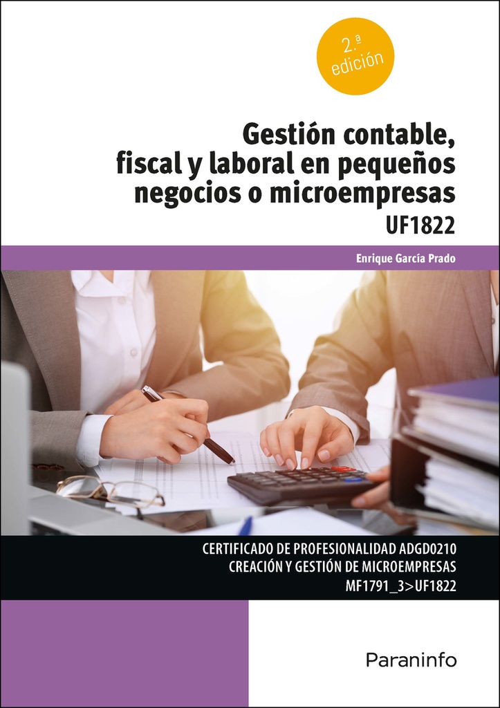 [9788413661711] Gestión contable, fiscal y laboral en pequeños negocios o microempresas