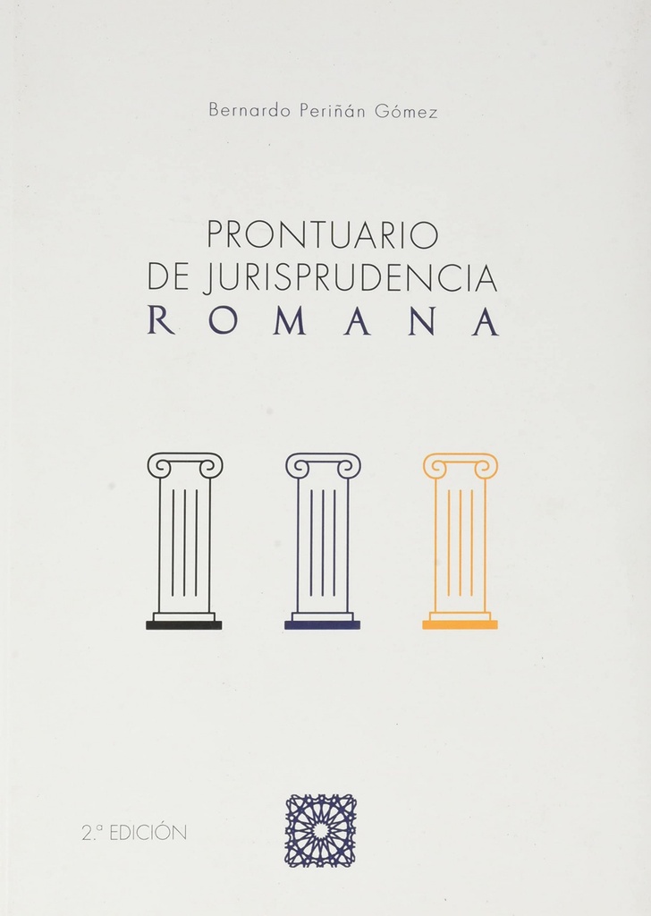 [9788413691626] Prontuario de jurisprudencia romana