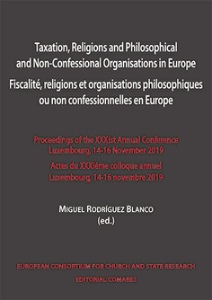 [9788413695082] Taxation, Religions and Philosophical and Non-confessional Organisations in Euro