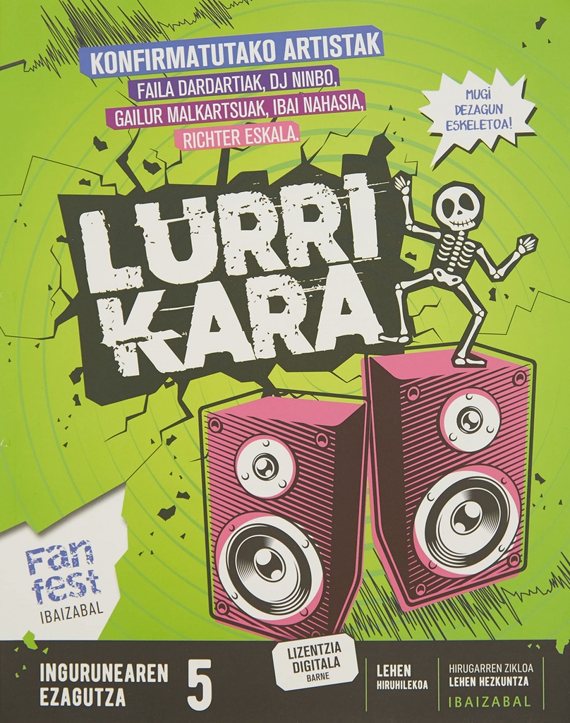 [9788413702513] LURRIKARA.INGURUNEAREN EZAGUERA 5.LMH FANFEST. EUSKADI 2022