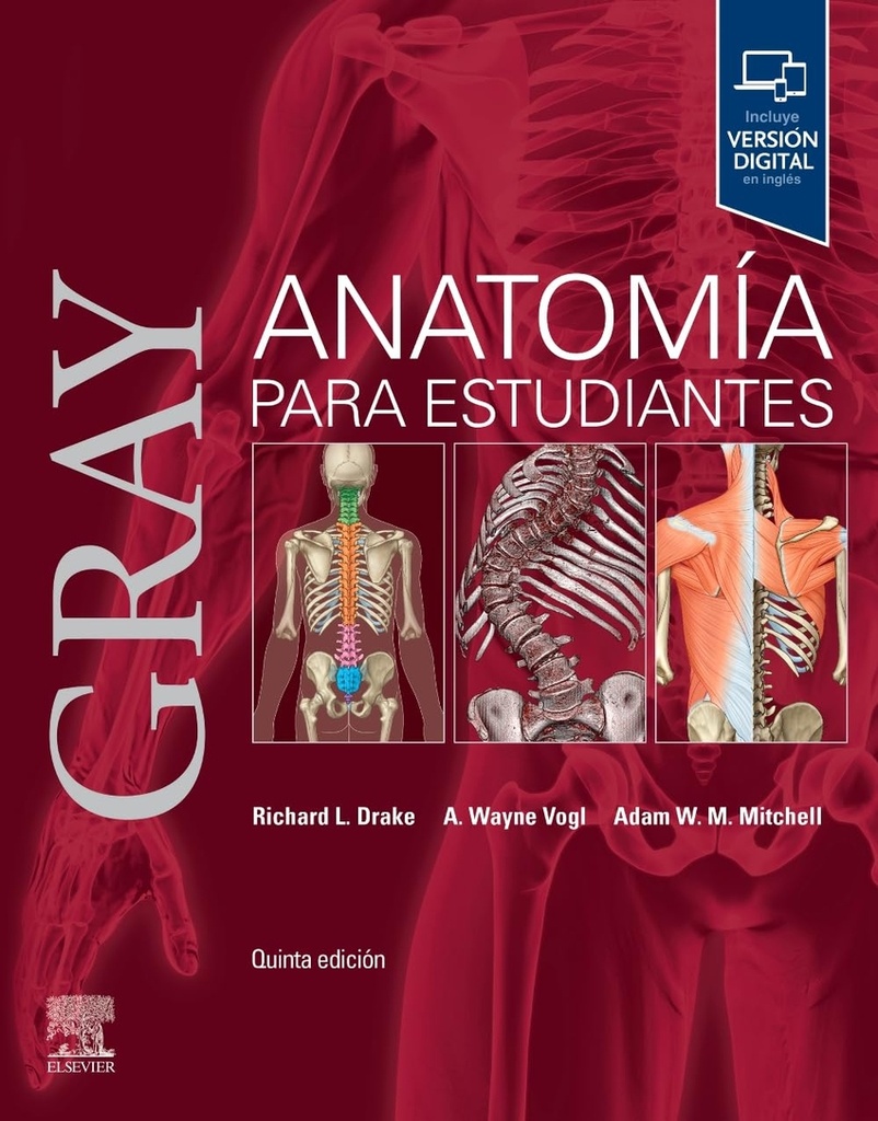 [9788413826226] GRAY ANATOMIA PARA ESTUDIANTES 5ª ED