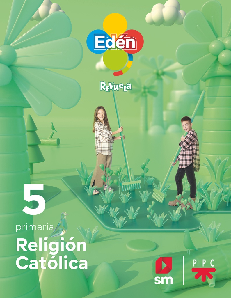 [9788413926124] Religión católica. 5 primaria. Edén. Revuela