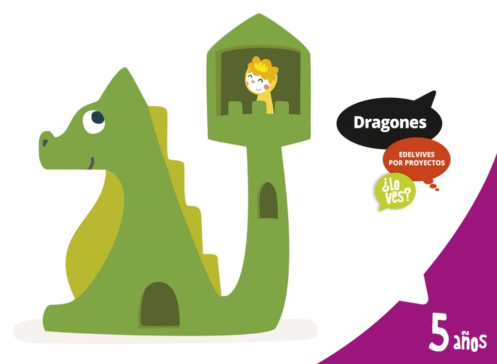 [9788414006634] Dragones 5 años. Proyectos ¿lo ves? 2017
