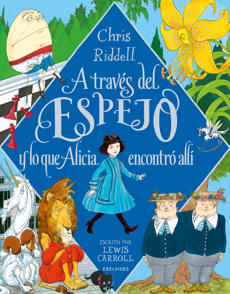 A Traves del Espejo y Lo que Alicia Encontro Alli