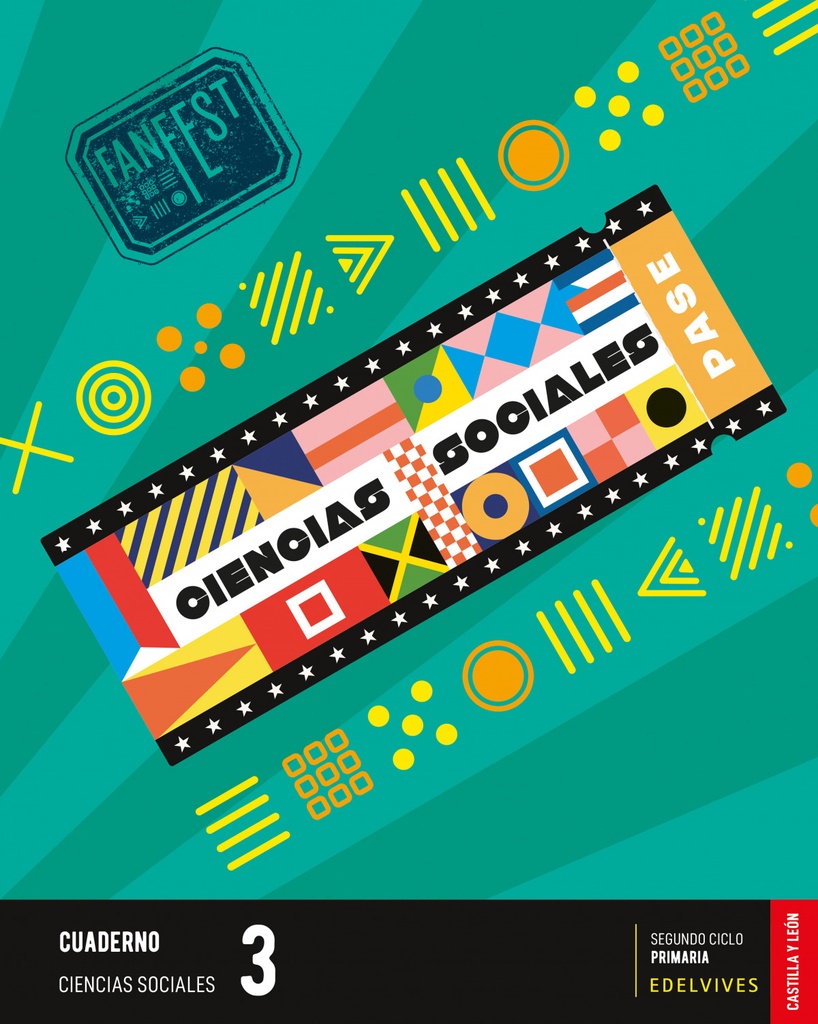 [9788414045312] CUADERNO CIENCIAS SOCIALES 3ºEP C.LEON 23 FANFEST