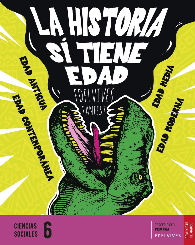 [9788414045862] CIENCIAS SOCIALES 6ºPRIMARIA. FANFEST. MADRID 2023