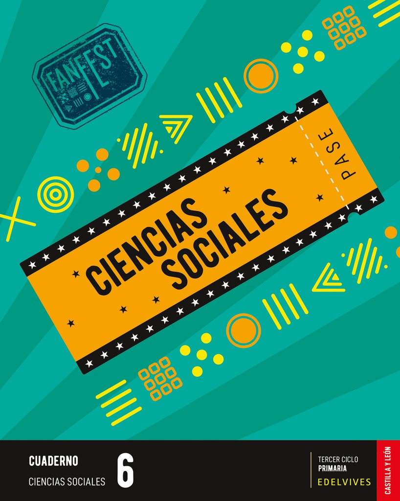 [9788414046401] CUADERNO CIENCIAS SOCIALES 6ºPRIMARIA. CASTILLA LEÓN 2023