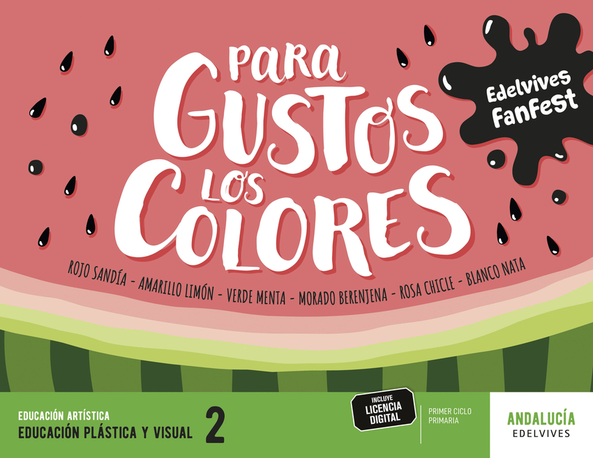 [9788414052259] EDUCACIÓN PLÁSTICA Y VISUAL 2ºPRIMARIA. FANFEST. ANDALUCÍA 2023