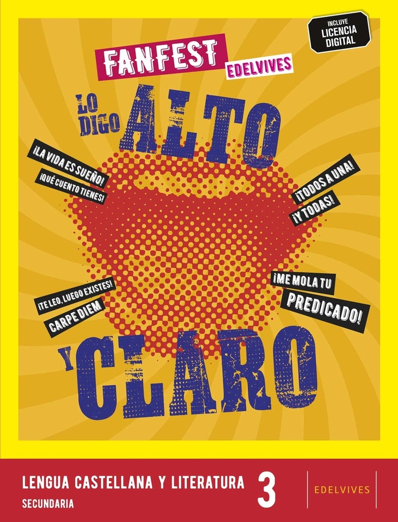 [9788414054857] LENGUA CASTELLANA 3ºESO FANFEST. MURCIA 2023