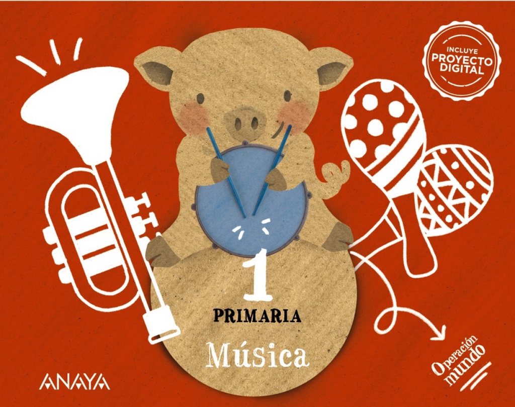 [9788414311806] MÚSICA 1ºPRIMARIA. OPERACIÓN MUNDO. ANDALUCÍA 2023