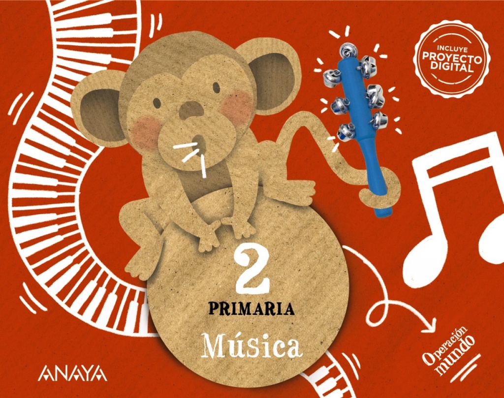 [9788414311820] MÚSICA 2ºPRIMARIA. OPERACIÓN MUNDO. ANDALUCÍA 2023