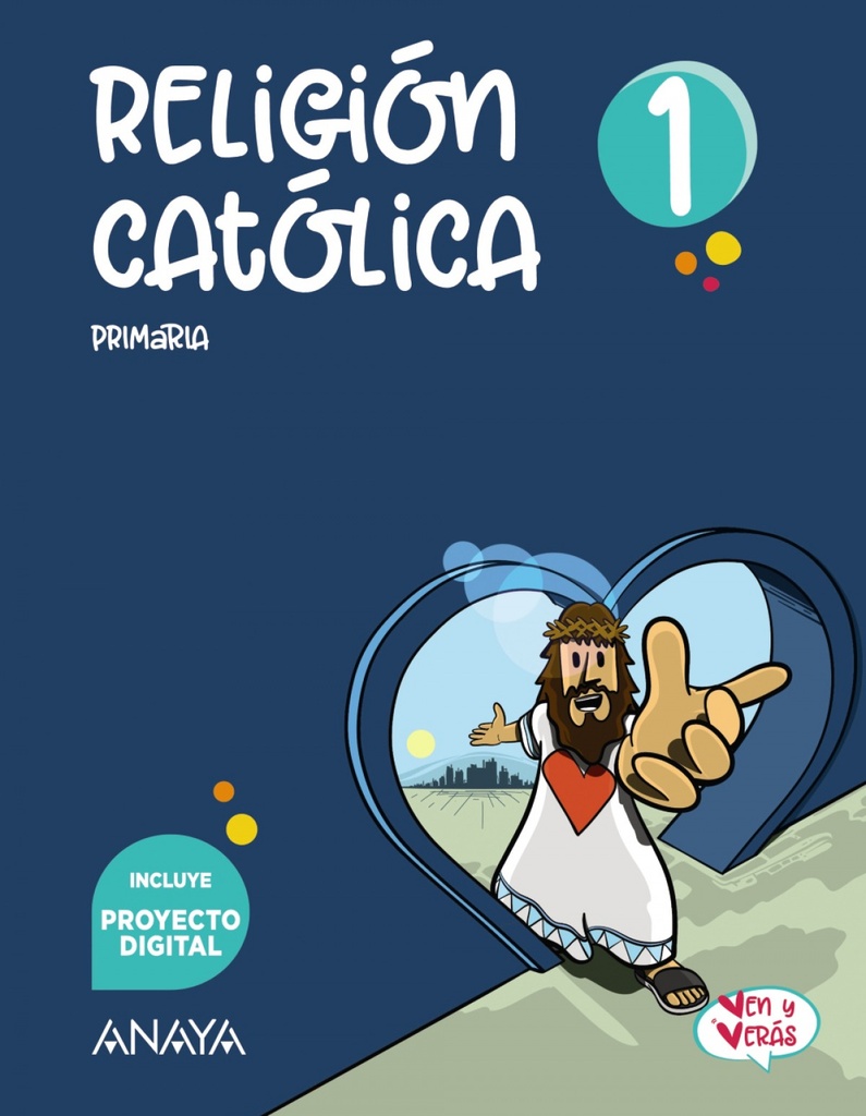 [9788414311844] RELIGIÓN CATÓLICA 1ºPRIMARIA. VEN Y VERÁS. ANDALUCÍA 2023