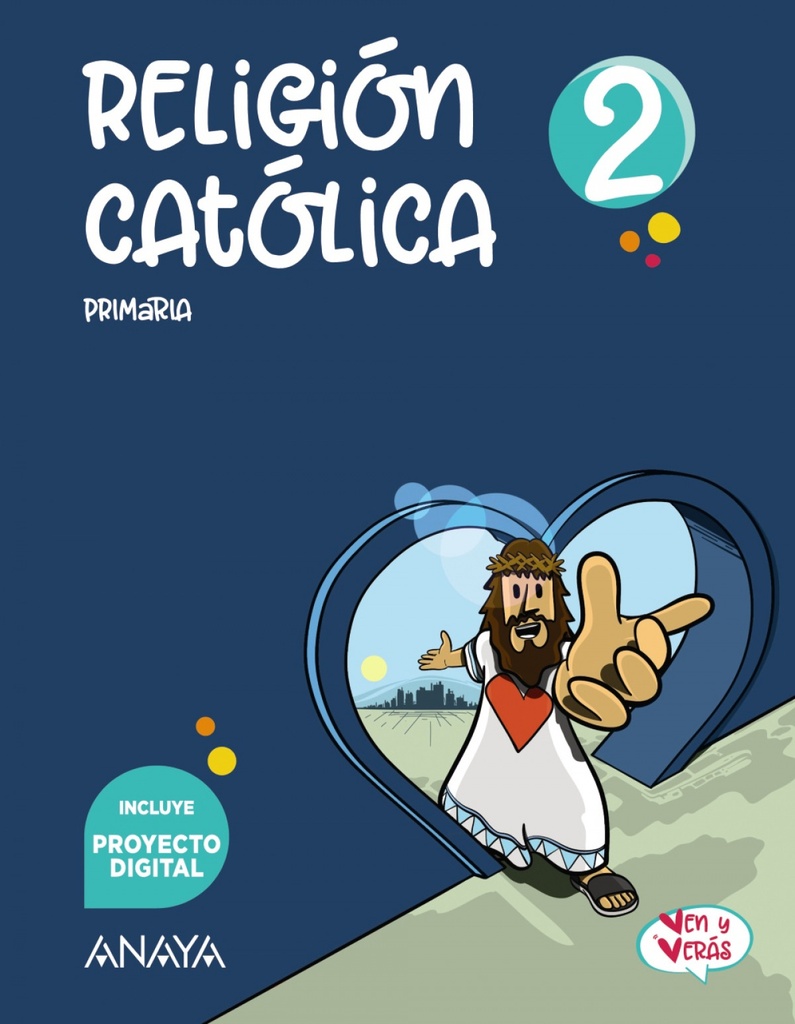 [9788414311868] RELIGIÓN CATÓLICA 2ºPRIMARIA. VEN Y VERÁS. ANDALUCÍA 2023